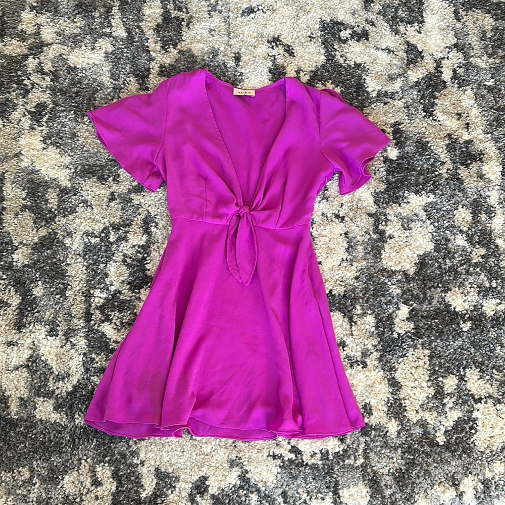 Magenta/Pink Cocktail Dress Size S